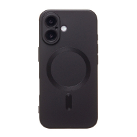 Чехол SM020 для iPhone 16 SafeMag силиконовый черный 001