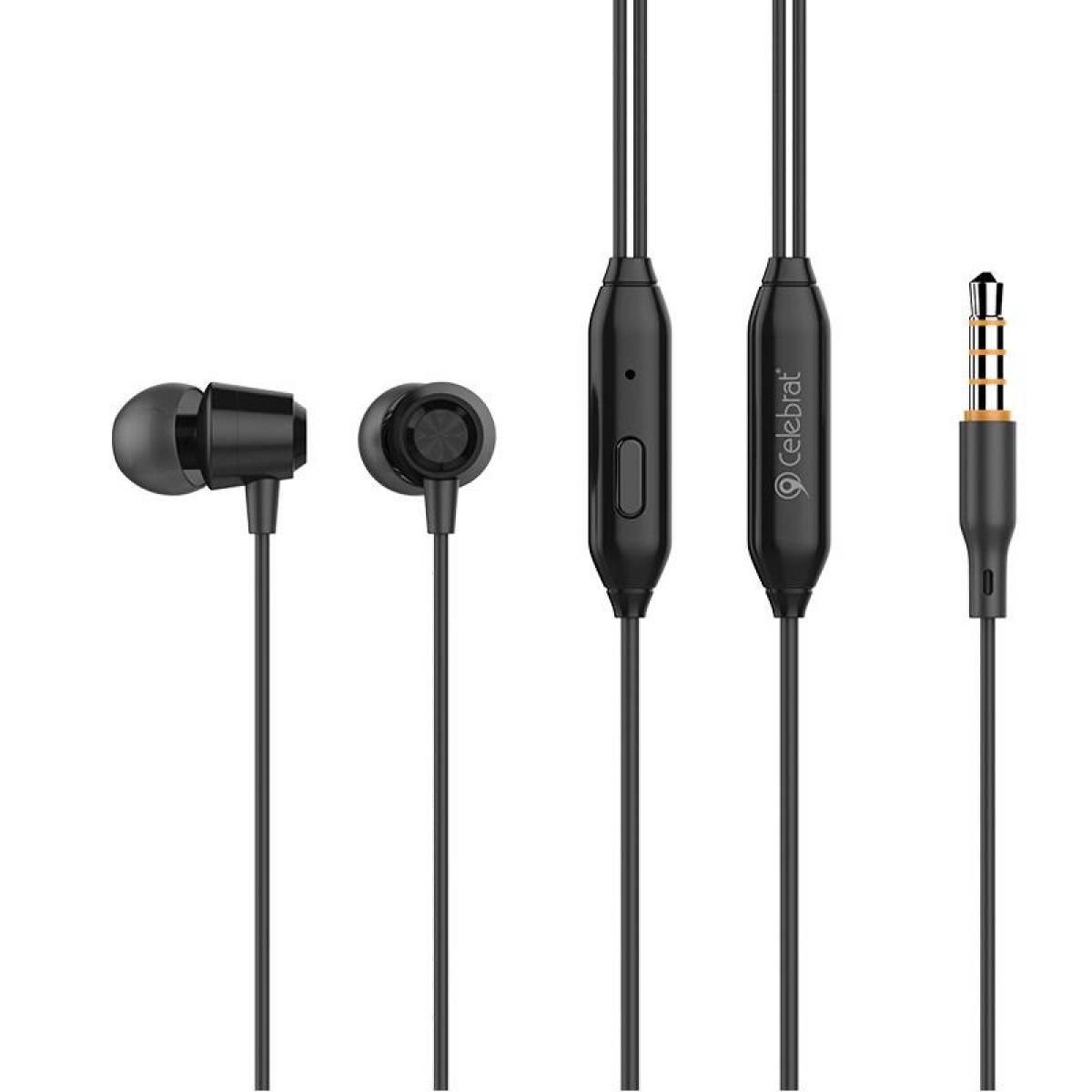 Наушники с микрофоном Celebrat G4 черные 2