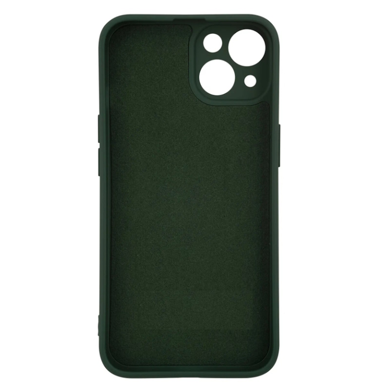 Чехол FUMIKO для iPhone 13 темно-зеленый2