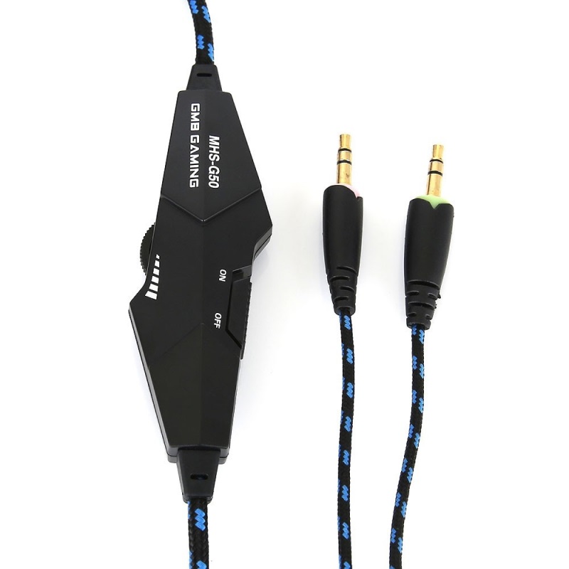 Gembird MHS-655 Black-Blue 005