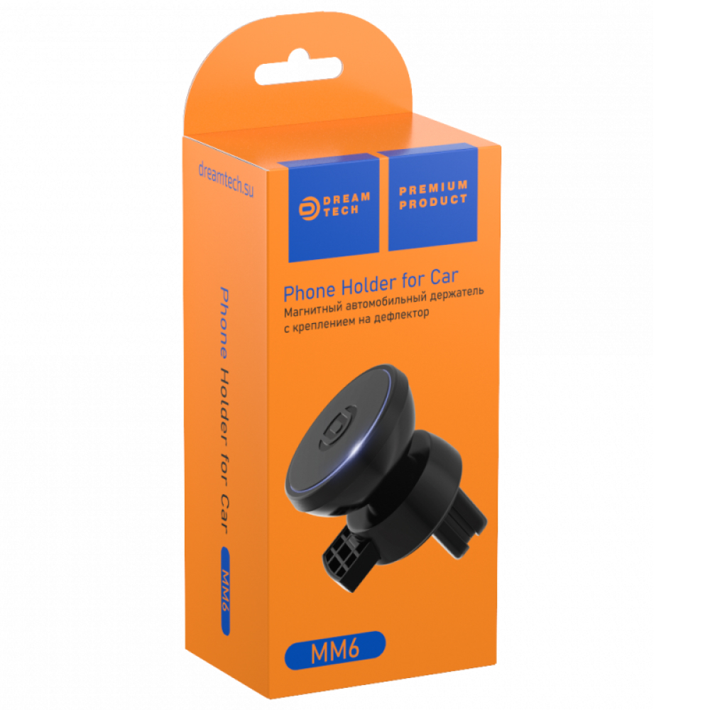 Автомобильный держатель Dream MM6 магнитный черный_2