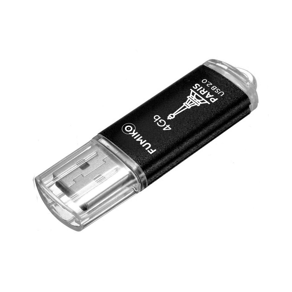 Флешка FUMIKO PARIS 4GB черная USB 2.0_2
