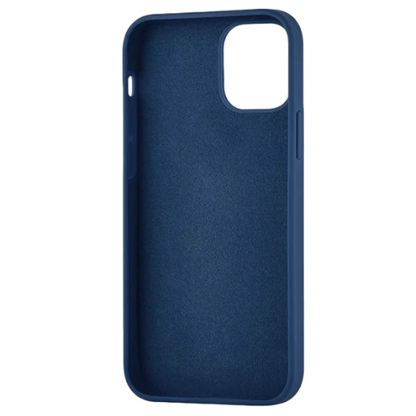 Чехол силиконовый для iPhone 12_12 Pro темно-синий2