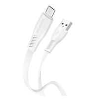 Кабель Borofone BX85 Micro USB 2.4А белый 1 м 001