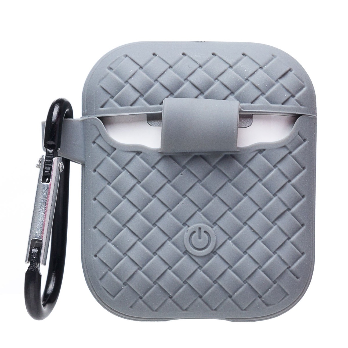 Чехол AP014 для кейса Apple AirPods AirPods 2 серый (212501) 2