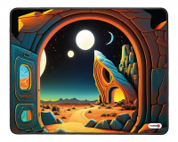FMP01-04-Коврик для мыши FUMIKO MP01 Космические врата 240x200х2 мм, оверлок