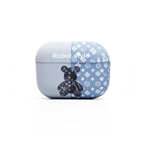 Чехол SCP19 для AirPods Pro 2 пластиковый голубой 001