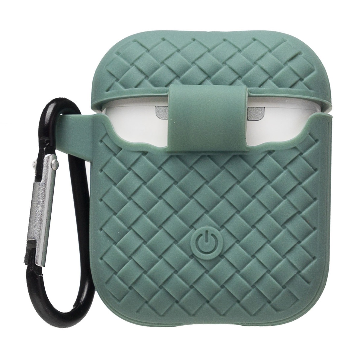 Чехол AP014 для кейса Apple AirPods AirPods 2 светло-зеленый (212507) 2