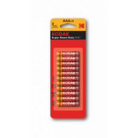 Батарейка солевая ААА Kodak Super Heavy Duty LR03 11 шт блистер 001