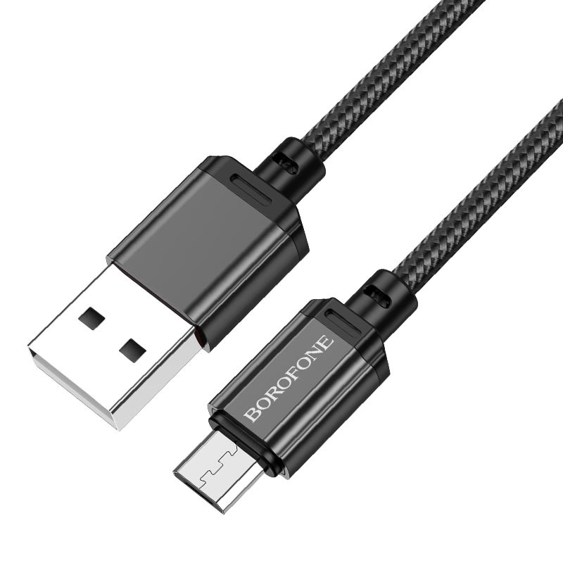Borofone BX87 Micro USB Black 002