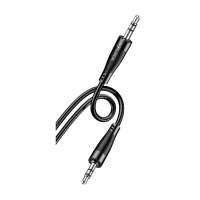 Аудиокабель AUX Kakusiga KSC-893 Jack 3.5 мм черный 1 м 001