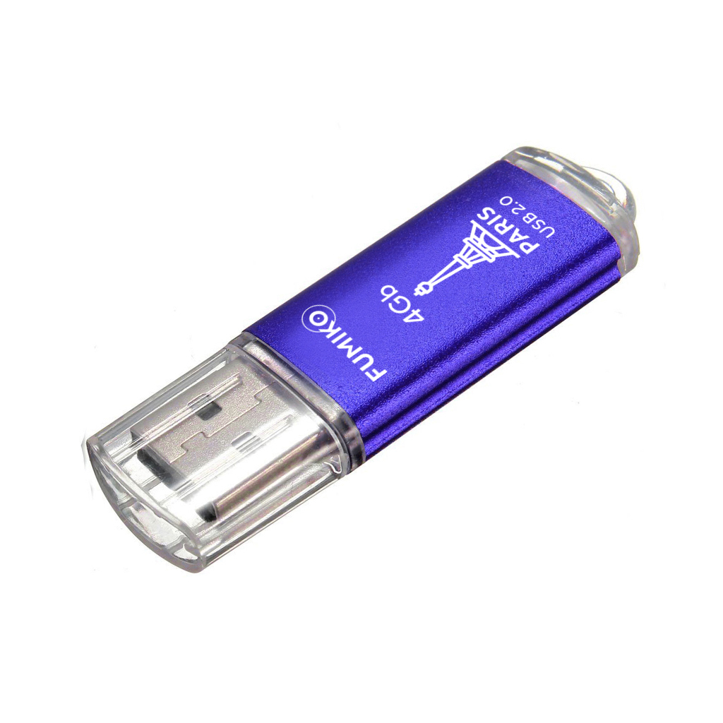 Флешка FUMIKO PARIS 4GB синяя USB 2.0_2