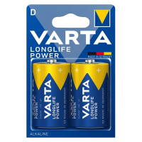 Батарейка алкалиновая Varta Longlife Power LR20 2 шт блистер 001