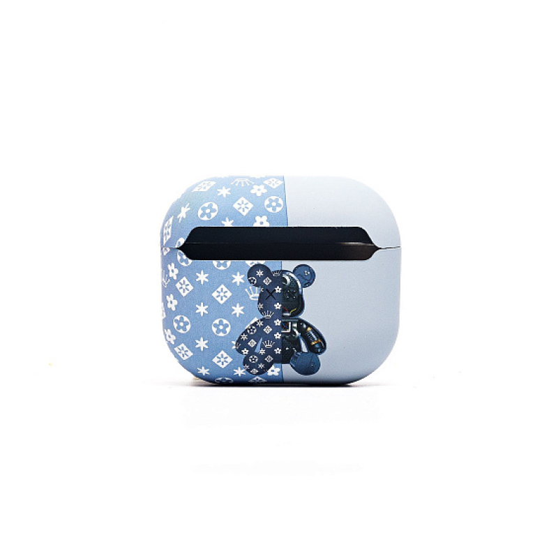 Чехол SCP19 для AirPods 3 пластиковый голубой 002