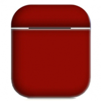 Чехол для AirPods-AirPods 2 бордовый