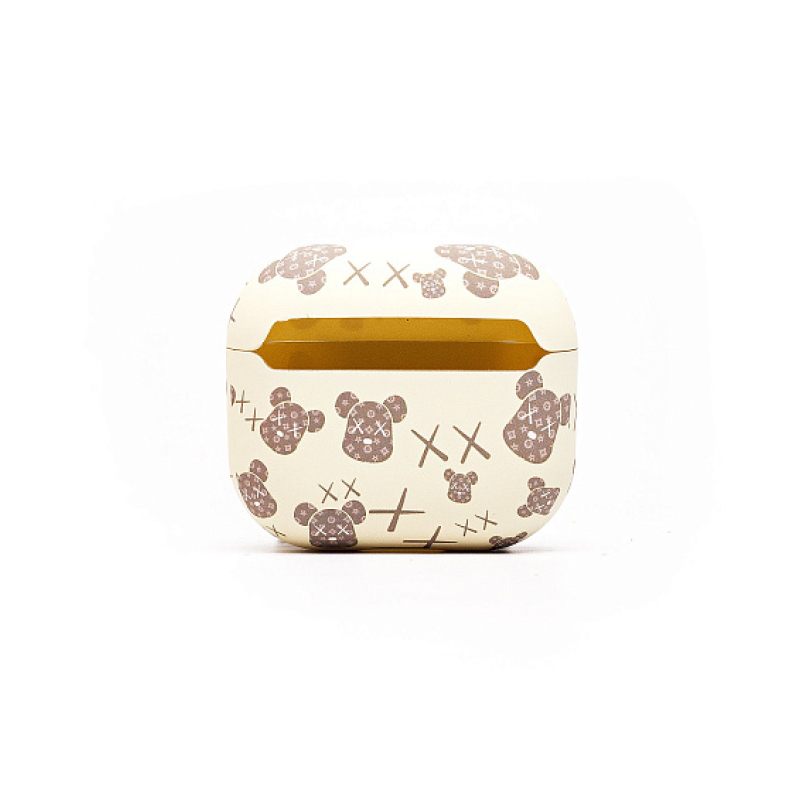 Чехол SCP19 для AirPods 3 пластиковый бежевый 002