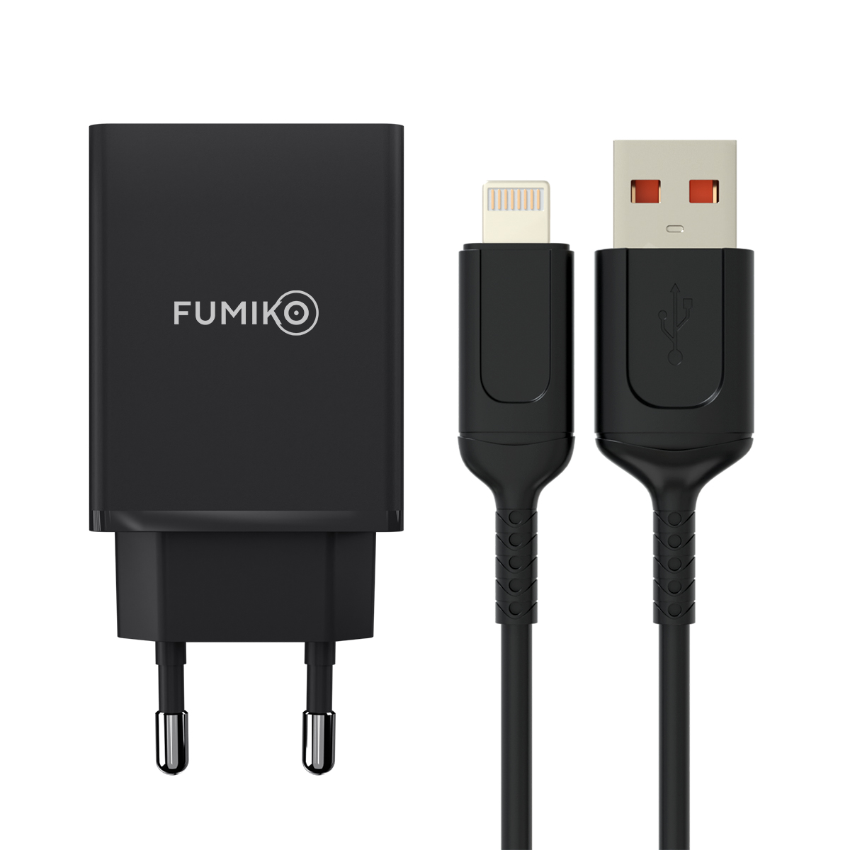 FUMIKO CH13 lightning cable Black 002