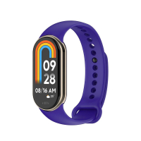 Ремешок WB13 для Xiaomi Mi Band 9 силиконовый фиолетовый (236233) 001