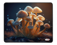 FMP01-27-Коврик для мыши FUMIKO MP01 Грибы 240x200х2 мм, оверлок