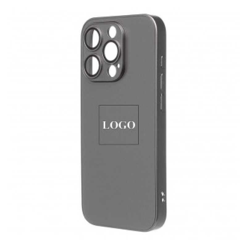 Чехол SM021 для iPhone 16 Pro Max SafeMag силиконовый титановый 002