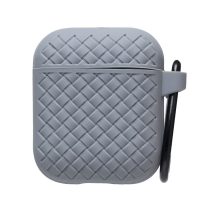 Чехол AP014 для кейса Apple AirPods AirPods 2 серый (212501) 1