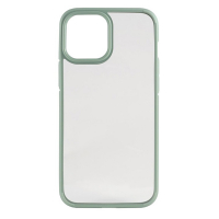 iPhone 12_12 pro прозрачный с зеленой рамкой