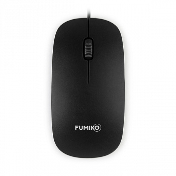 Мышь проводная FUMIKO MYSTIC черная